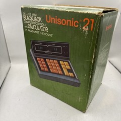 Deluxe Unisonic 21 Mini Blackjack Computer Console with Calculator