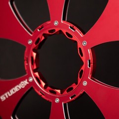 New One 10.5″ Red Aluminium Empty Tape Reels For R2R Tape Recorders