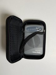 Vintage Radio Shack AM FM Pocket Radio 12-735 Analog Tested Working with Case
