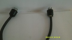 Vintage Male to Male Cable Mount Amphenol Plug 4-pin, Leslie Hammond 22″