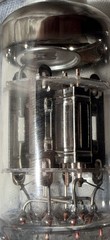 Marconi Silver Plate ECC83 12AX7 Tube Tested EX+ Gm/Emissions E83CC Like Mazda