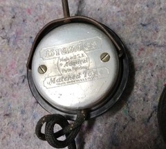 Vintage Brandes Admiral Matched Tone headphones, USA made, ’40’s/’50’s