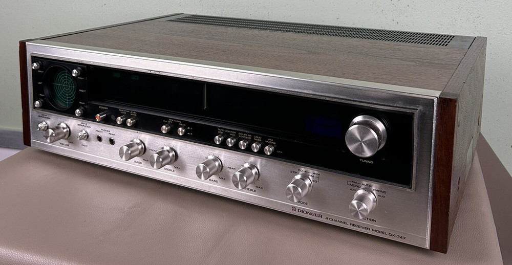 PIONEER QX747 QUADRAPHONIC RECEIVER