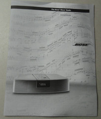 Bose Wave Radio – Owners Guide User Manual Original Instruction Booklet