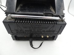 Vintage 1989 Rhapsody Portable Black & White TV w/AC Adaptor Antenna Tested Used