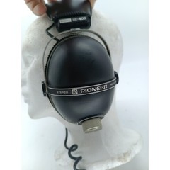 Vintage Pioneer SE-405 Stereo Headphones Black Silver Japan 1/4 Jack WORKS! r3