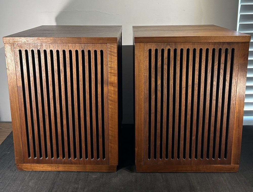 Vntg 60’s Realistic Optimus 4 Omni-Directional Speakers Works