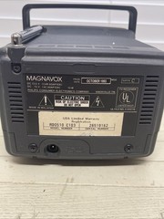 Vintage Magnavox RD0510 5″ Color CRT TV RCA Input Retro w/ Power Adapter