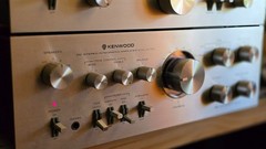 Vintage Kenwood Duo KA-7100 Amplifier and KT-7500 Tuner Japan