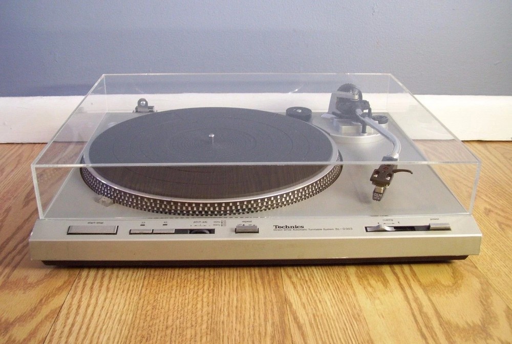 TECHNICS SL D303 OPEN BOX ACRYLIC DUST COVER FOR SL D202 Q202 Q303 D30 TURNTABLE