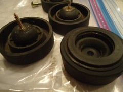 Pioneer PL-516 Stereo Turntable Part Out Foot (1 only)