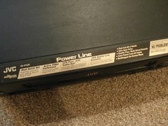 JVC VCR VHS Player HRVP436 VCR PLUS Remote 4 Head Powers On Has Issues