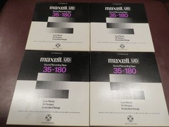MAXELL UD 35-180 REEL TO REEL TAPE 10.5″ METAL REEL