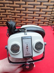Vintage Lafayette F-4400 4-Channel Stereo Headphones Tested Broken Ch2 Read