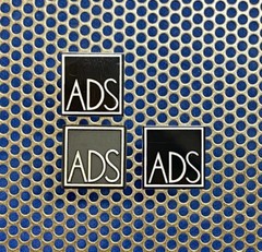 ADS Speaker Badge Logo Emblem PAIR L710 L810 for Grille