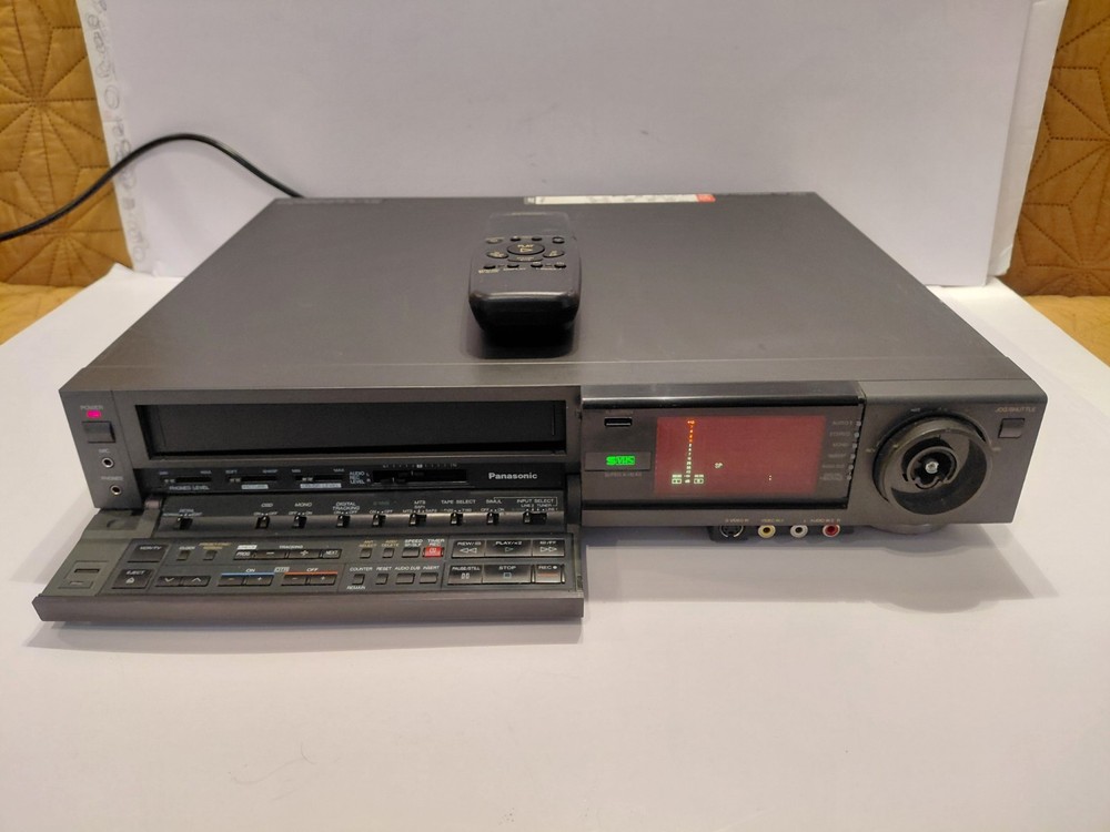 Panasonic AG-1960 Pro Line 4-Head SQPB VCR Video Cassette Recorder Works READ