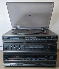 Vintage Panasonic SG-H10 Stereo Music System Quartz Digital Synthesizer Working
