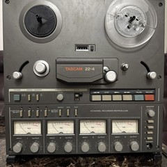 Tascam Teac 22-4 4 Channel Reel to Reel Tape Recorder As Is For Parts Turns On