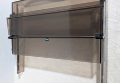 DUAL 1229 Turntable Ch21 Folding Dust Cover Walnut Auto Stop Start Shure M91ED