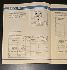 Pioneer SX-700T Receiver Owners Manual Original With Illustrations Schematics