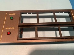 Teac A-3440 Reel To Reel Player Parting Out – Faceplate