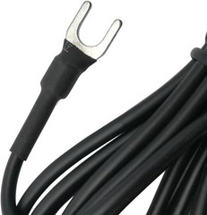 Noise-Reducing Ground Wire for Technics Black Turntable