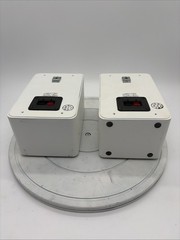 Used & Tested Realistic Minimus-77 White Speakers Pair Made in Korea– Works