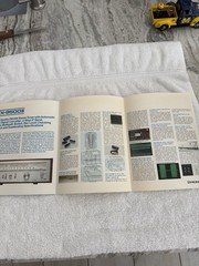 Pioneer TX 9500 II FM/AM Stereo Tuner Sales Brochure Original