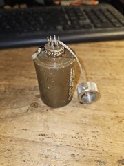 VINTAGE NOS MILITARY U-241/PSM-13 ADAPTER W/7 PIN VACUUM TUBE PIN STRAIGHTENER