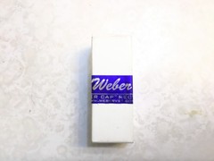 Weber WU4GB 8-pin Copper Cap Rectifier (Replaces 5U4GB ) Tube