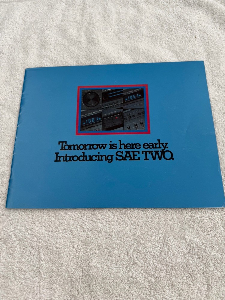 SAE SAE TWO Complete Line Original Brochure.
