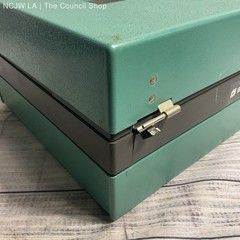 Bell & Howell Language Master 1757B Green and Black *FOR PARTS*