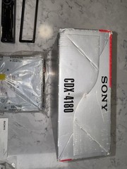Sony CDX-4180 NEW NOS Complete In Box CD Player Car Stereo w/ Manuals & Case