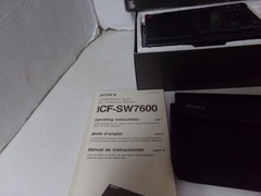 Vintage SONY Stereo Radio Receiver ICF-SW7600 Made in Japan