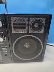 Vintage Sanyo C 32 SM/FM STEREO CASSETTE EQUALIZER BOOMBOX Excellent Tested 100%