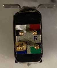 STANTON 680 MKII CARTRIDGE AND RARE BLACK STANTON D6800EL STYLUS (FADED LABEL)