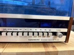 Tandberg TR-200 FM Stereo Receiver With Garrard Record Player