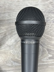 Vintage DYNEX Dynamic Microphone 10 foot cord detachable Mic Phone Jack Included