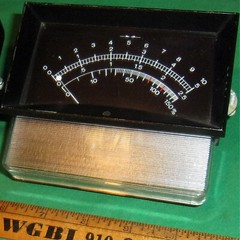 (2) Vintage API Mod. 502 Analog Meters 100uA Full Scale Clean! Working! (1970’s)