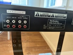 Technics Turntable And Equalizer
