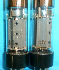 2-Ei 6CA7 EL34 Vintage Electronic Power Tubes