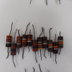 100+ Radio Electronic Carbon Comp Resistor Circuits Allen-Bradley IRC Wood Box
