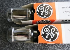 GE 6L6GC Vintage Matched Pair Power tubes w/ Original boxes – from KCANos Tubes