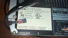 Jvc HR-XVC33U Dvd Vcr Combo Player Hi-Fi Stereo Vhs Recorder Tested No Remote