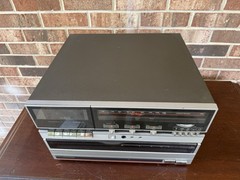 🍊Vintage 1980s JC Penney Stereo Cassette Front Loading Turntable | Model 1754