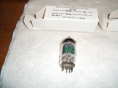 (1) Sylvania 5814A Vacuum Audio Radio Tube Tested NOS Hickok 580A Tested