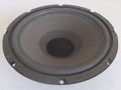 vintage FISHER 10″ woofer, USA-made by QUAM in 1976—new foam surround—excellent