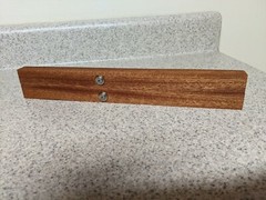 Side Rails for Pioneer RT-909 Solid Mahogany, Beautiful, RT-901, Cheeks