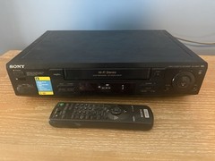 TESTED Sony SLV-788HF VCR + Remote