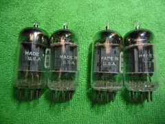 4 Tung Sol Barber Colman 1960s 12AX7 TV7 Tested.. Excellent!